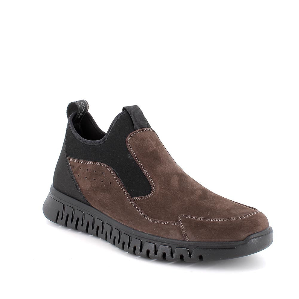 Slip on Uomo Igi&co in Pelle Caffè