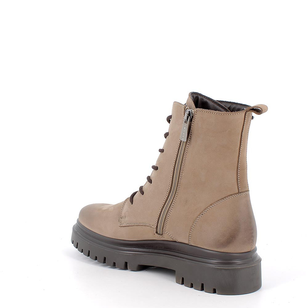 Anfibio Donna Igi&Co in Pelle Nabuk Fango