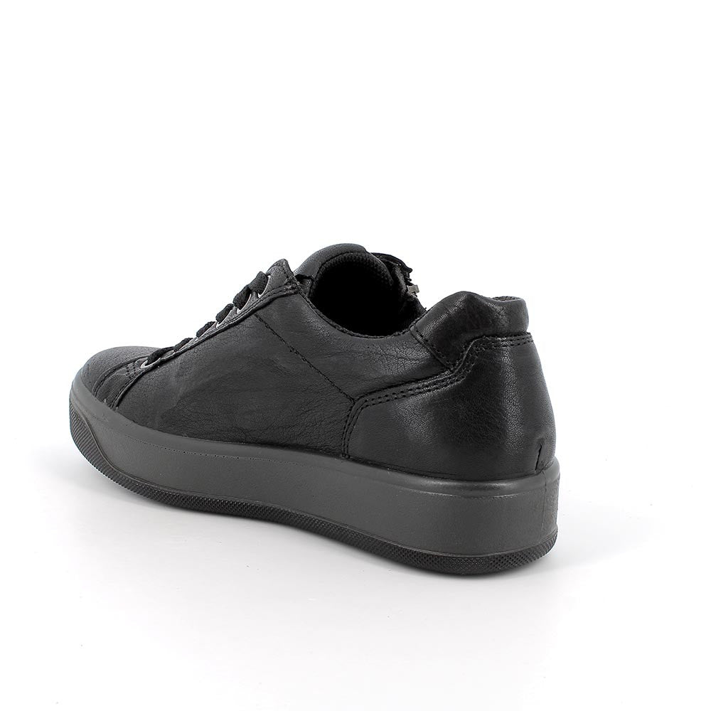 Sneakers Donna Igi&Co in Pelle laminata Nero