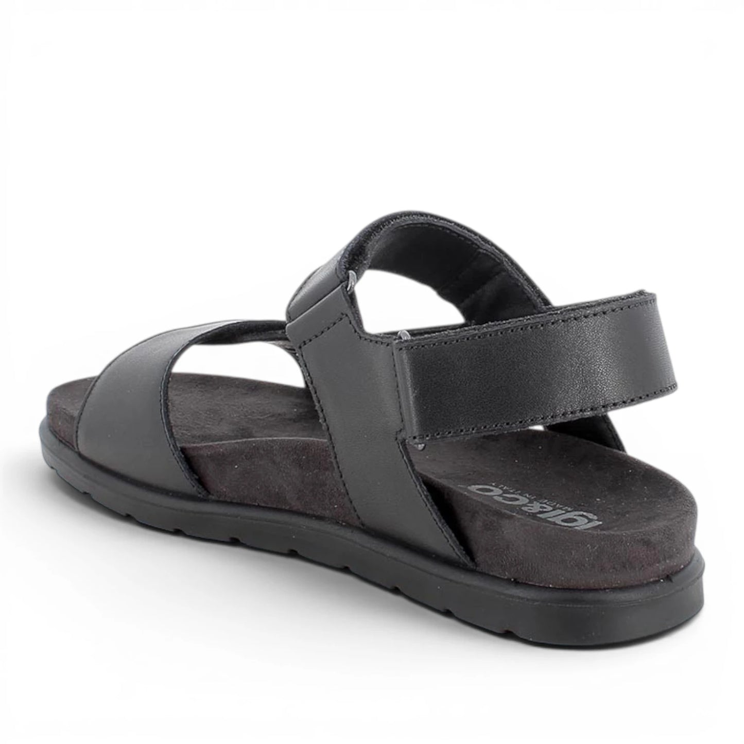 Sandali Uomo Igi&Co in Pelle Nero - Calzature Estive Comode e Leggere