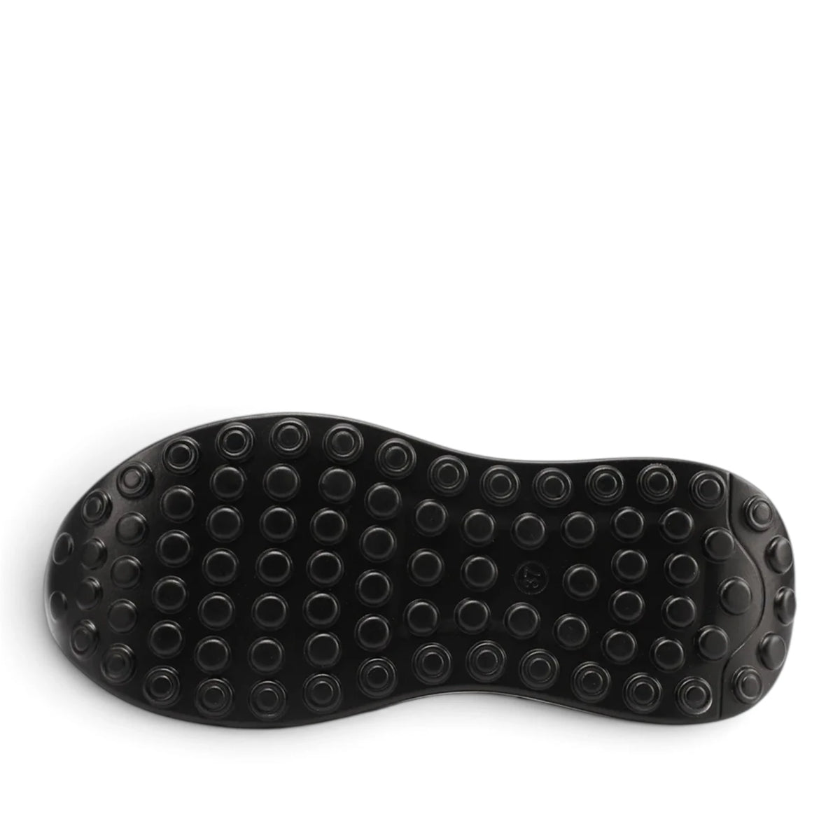 Sneakers Donna in Tessuto Scamosciato e Brillantinato Nero