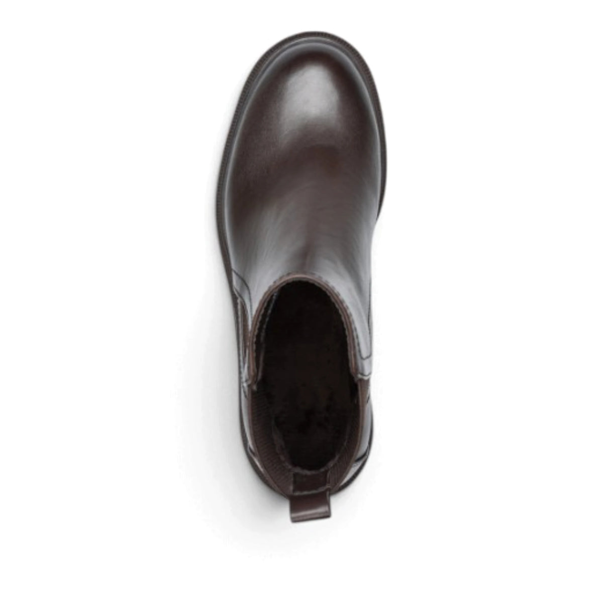 Stivaletto Donna Tamaris in Ecopelle Moro con Elastici laterali