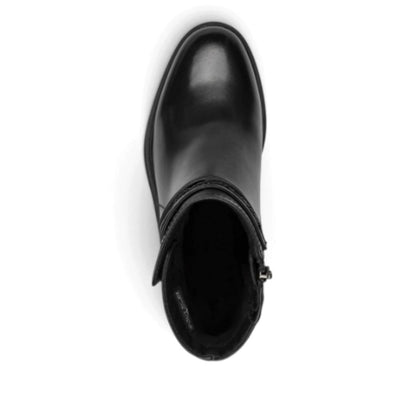 Stivaletto Donna Tamaris in Pelle Nero con Fibietta