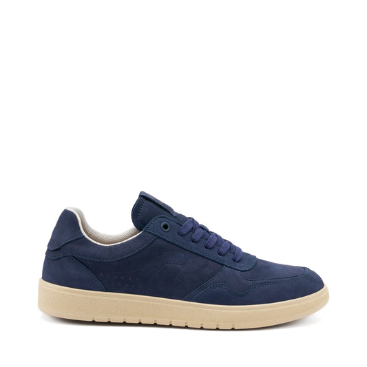 Sneakers Uomo FRAU in pelle Nabuk Blu