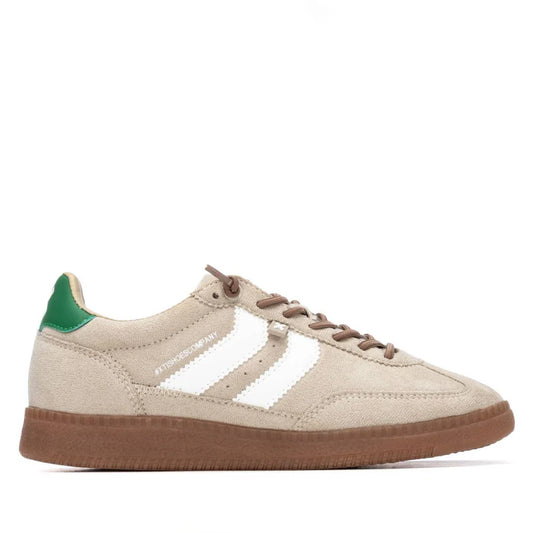 Sneakers Donna Xti Scamosciato Sabbia riporti Verde
