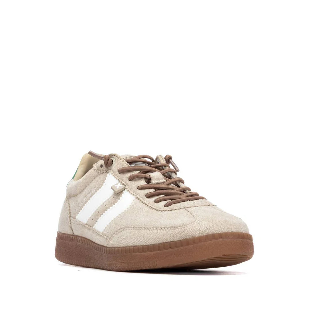 Sneakers Donna Xti Scamosciato Sabbia riporti Verde