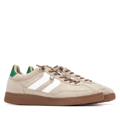 Sneakers Donna Xti Scamosciato Sabbia riporti Verde