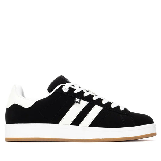 Sneakers Uomo Xti Scamosciato Nero riporti Bianco