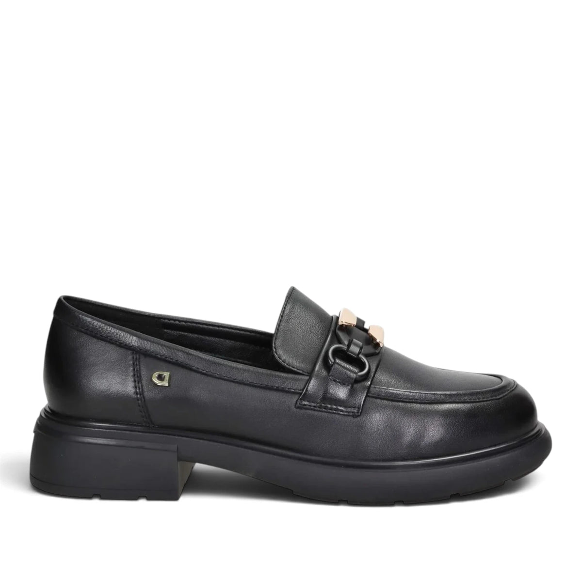 Mocassino Donna in Pelle Donna Serena con Fondo Doppio e accessorio