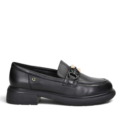 Mocassino Donna in Pelle Donna Serena con Fondo Doppio e accessorio