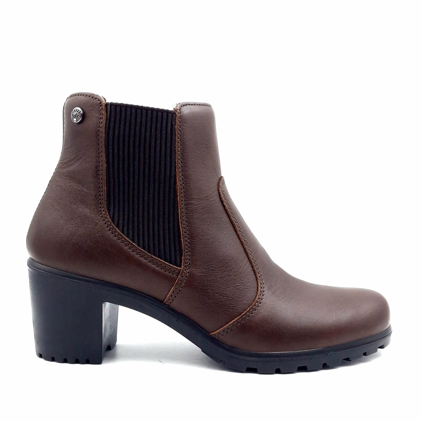 Stivaletto Donna Enval in Pelle Cioccolato