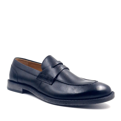 Mocassino Uomo Studio Mode in Pelle Nero