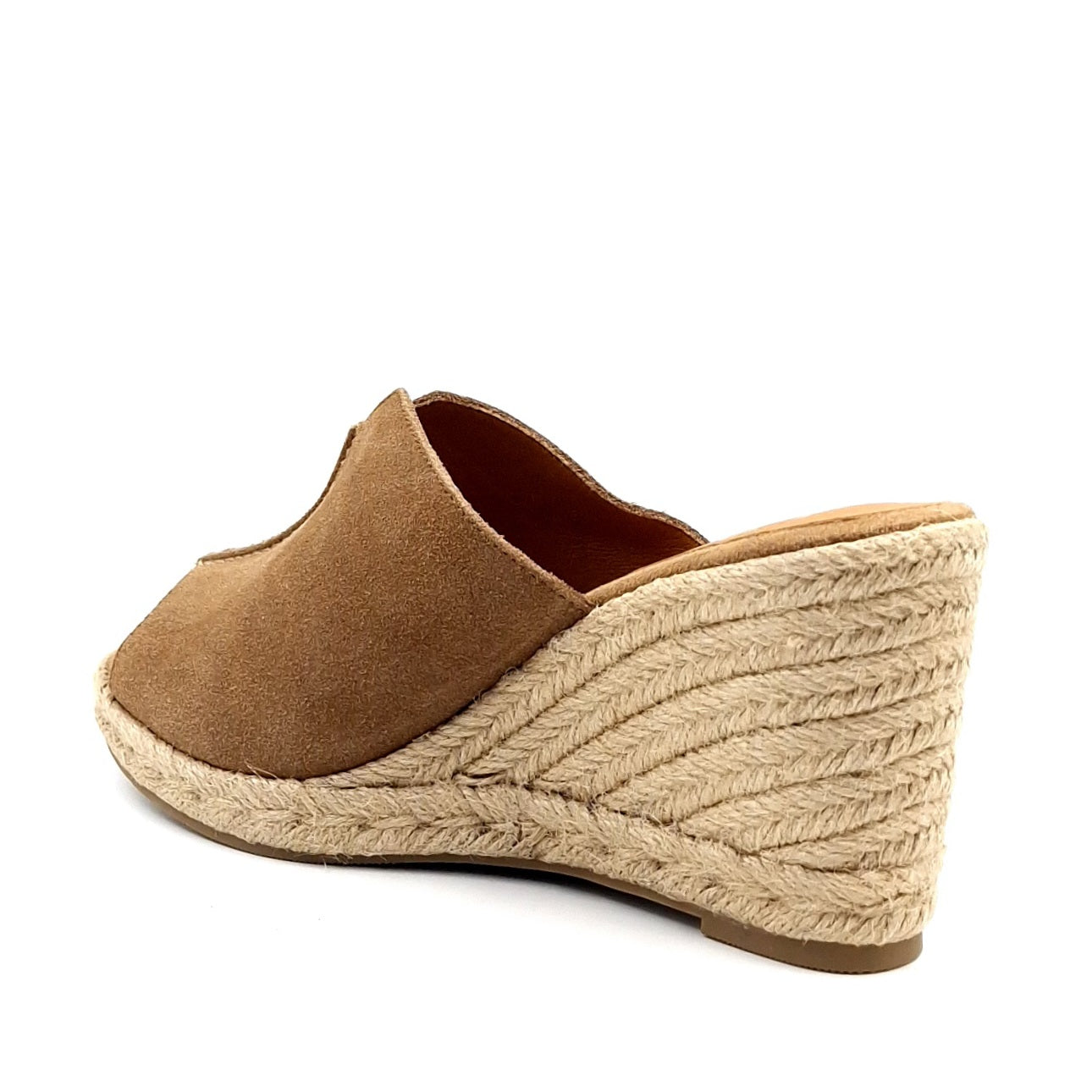 Sabot Espadrillas Donna Le Jade Zeppa Cuoio