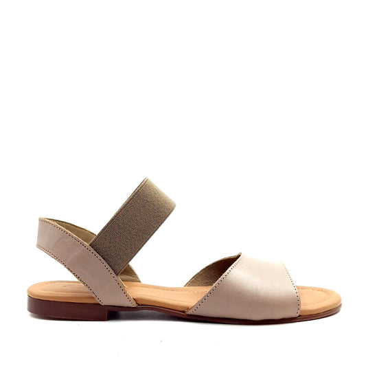 Sandalo Fascia Pelle Fango elastico Fango