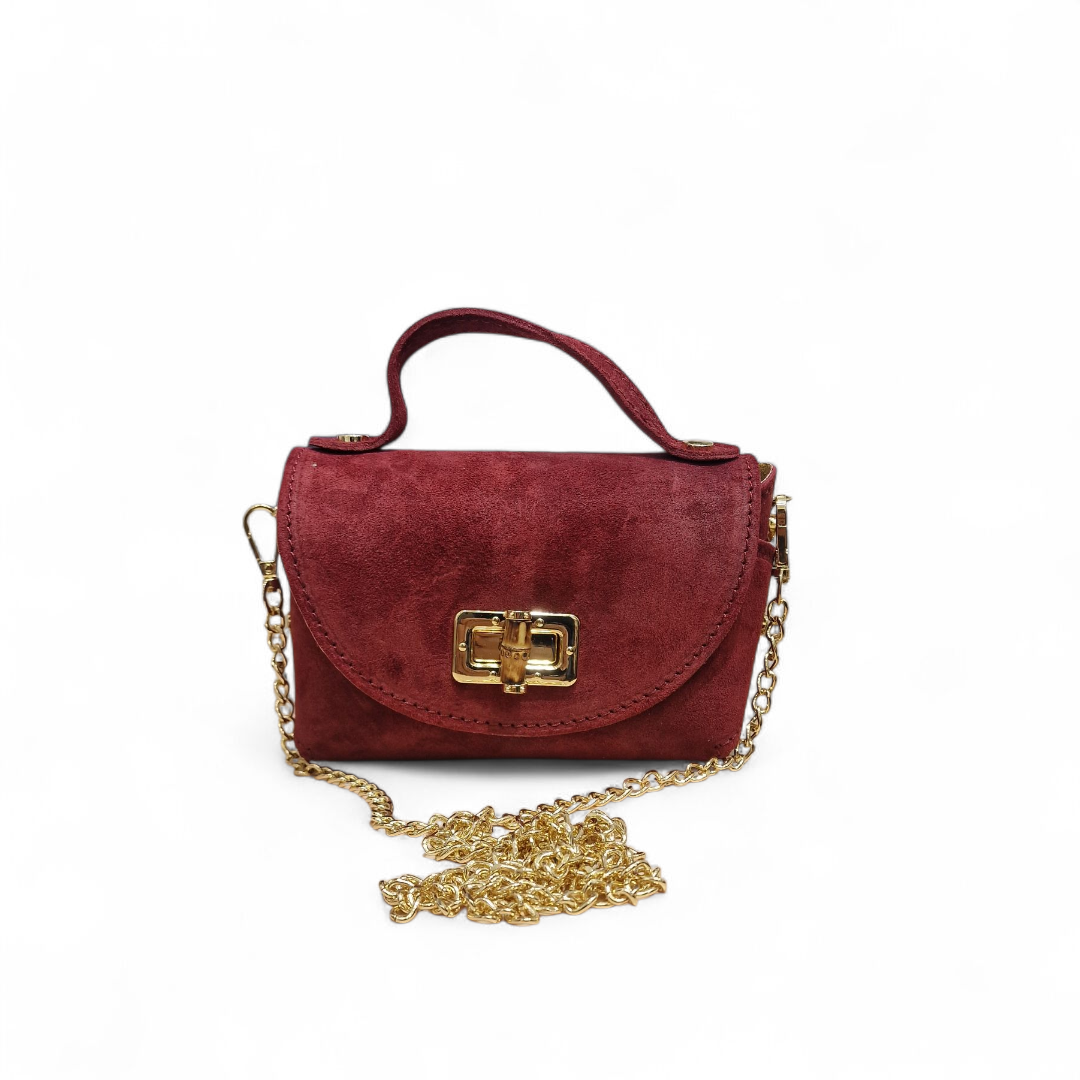 Borsetta in Pelle Scamosciata Jessy