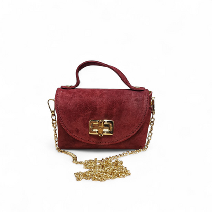 Borsetta in Pelle Scamosciata Jessy