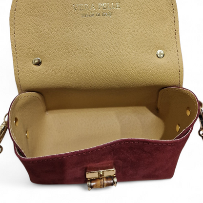 Borsetta in Pelle Scamosciata Jessy