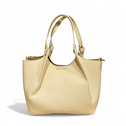 Borsa a Spalla in Pelle Bea con Pochette Interna