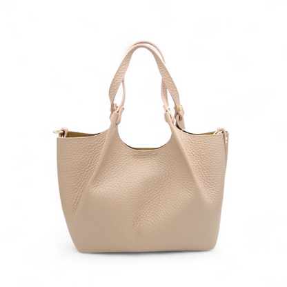 Borsa a Spalla in Pelle Bea con Pochette Interna