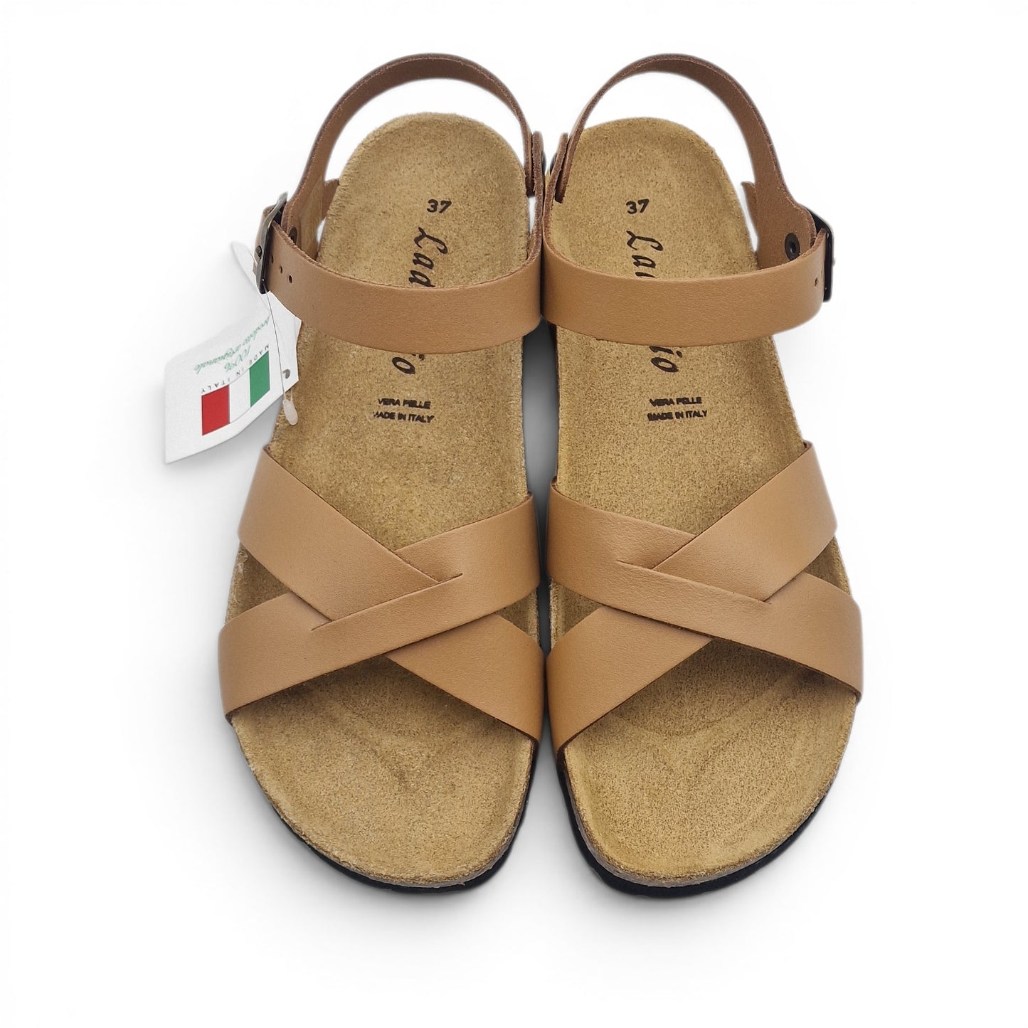 Sandalo Donna Morbicomoda Incrocio Biscotto