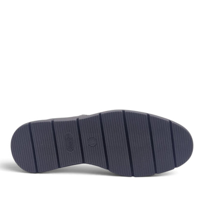 Stivaletto Donna Comodo in Pelle Morbida Nero con doppia Zip