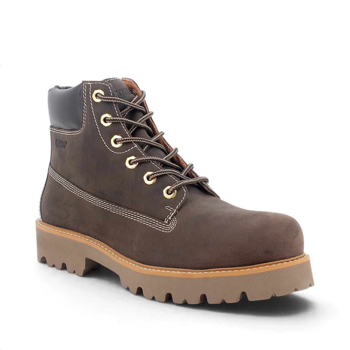 Anfibio Uomo Igi&Co In Pelle Nabuk Marrone