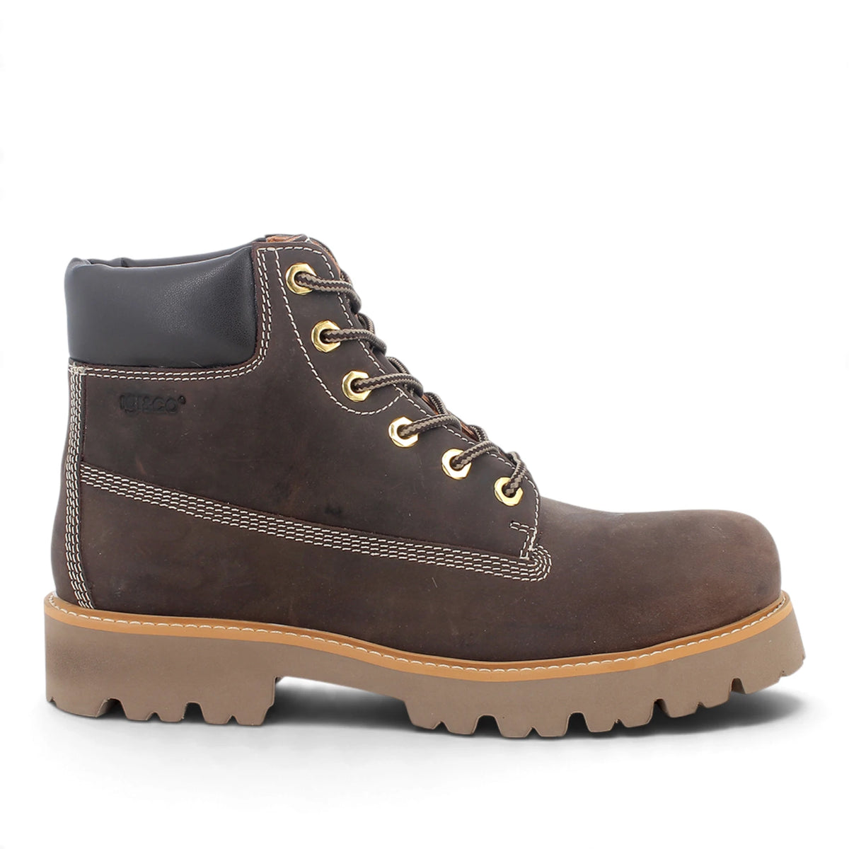 Anfibio Uomo Igi&Co In Pelle Nabuk Marrone