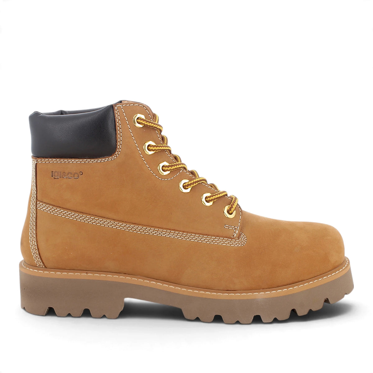 Anfibio Uomo Igi&Co In Pelle Nabuk Cuoio chiaro
