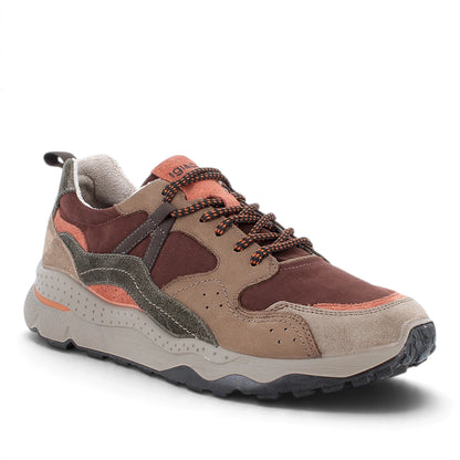 Sneakers Uomo Igi&co Mix Colour Marrone e Beige