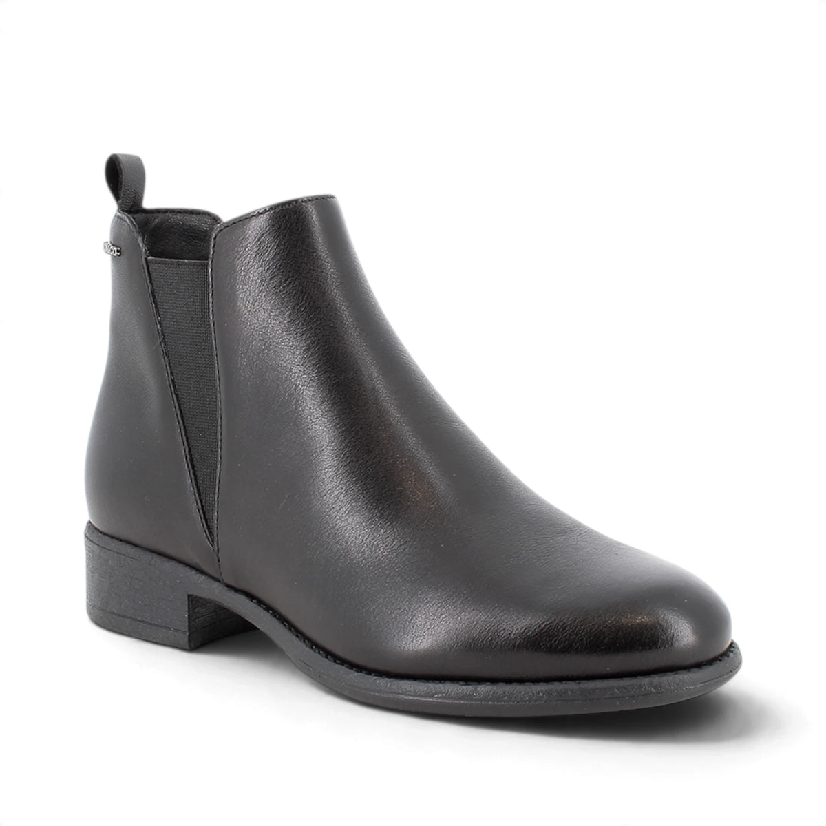 Stivaletto Donna Igi&co in Pelle Nero con elastici