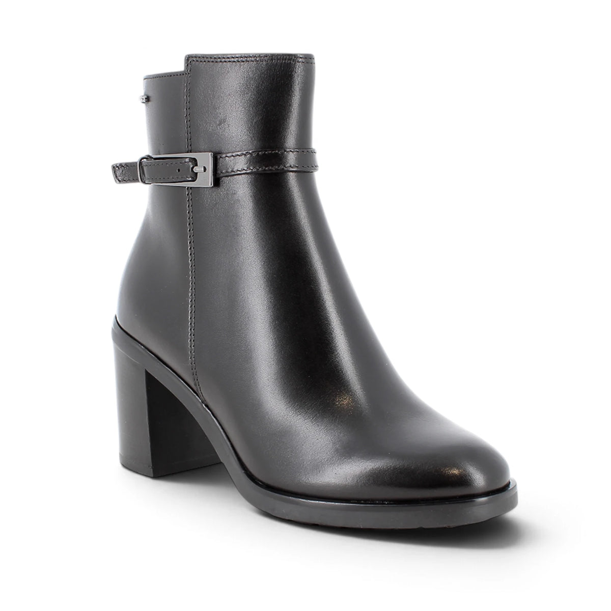 Stivaletto donna Igi&co in Pelle Nero con Tacco