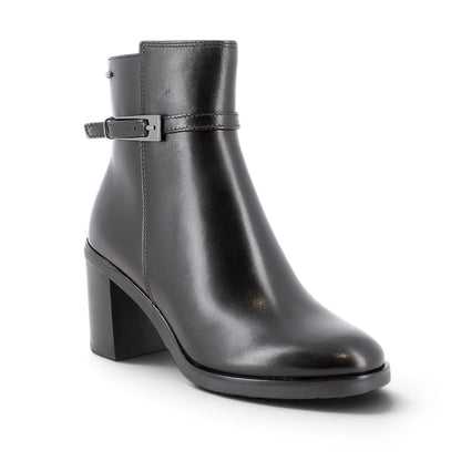 Stivaletto donna Igi&co in Pelle Nero con Tacco