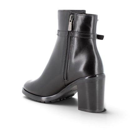 Stivaletto donna Igi&co in Pelle Nero con Tacco