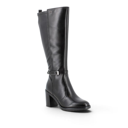 Stivale Donna igi&co in Pelle con tacco e Gambale Elastico