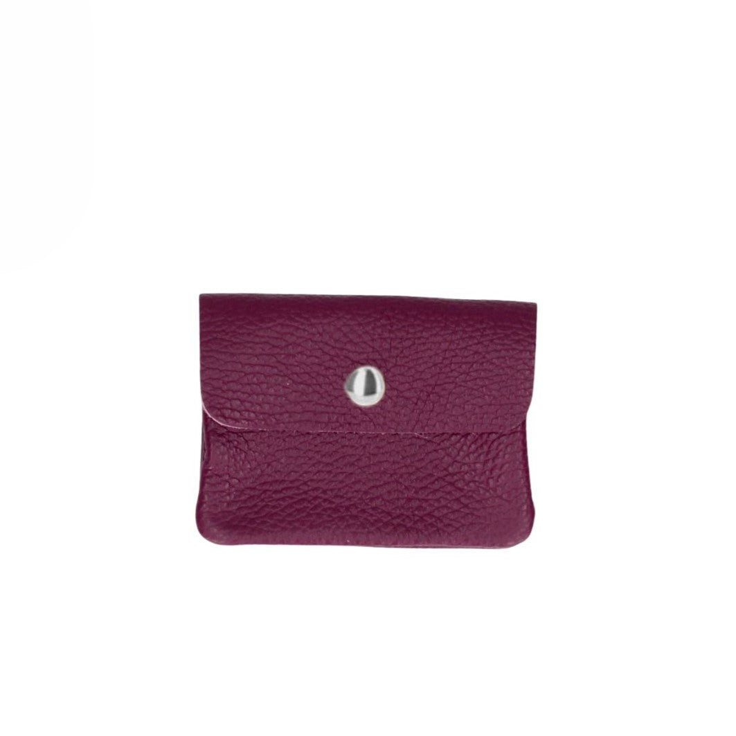 Portatessere/Monete Unisex in Pelle