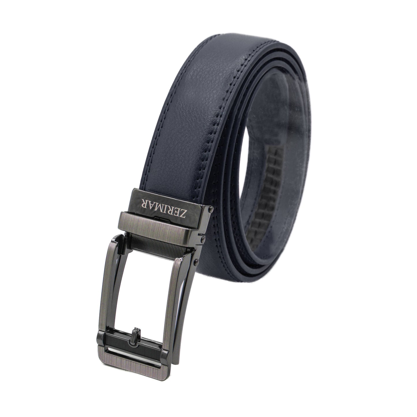 Cintura in pelle premium Zerimar con fibbia automatica elegante da 30 mm