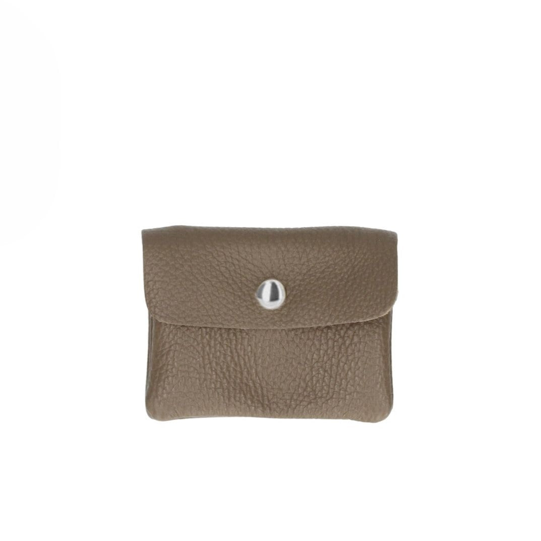 Portatessere/Monete Unisex in Pelle