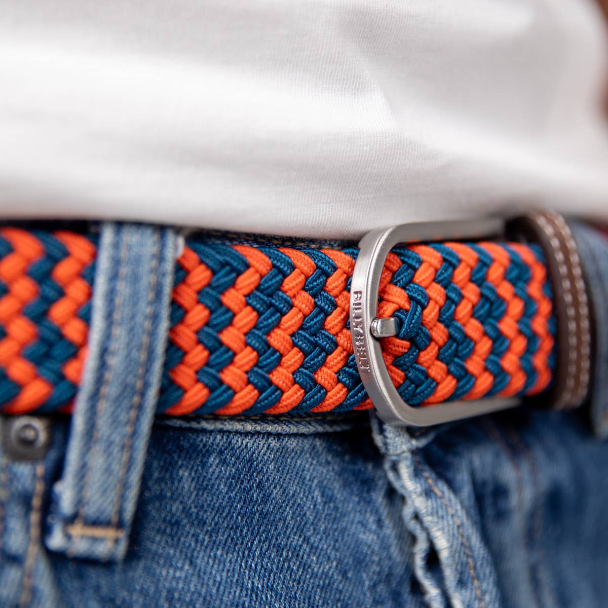 Cintura intrecciata elastica Cambridge
