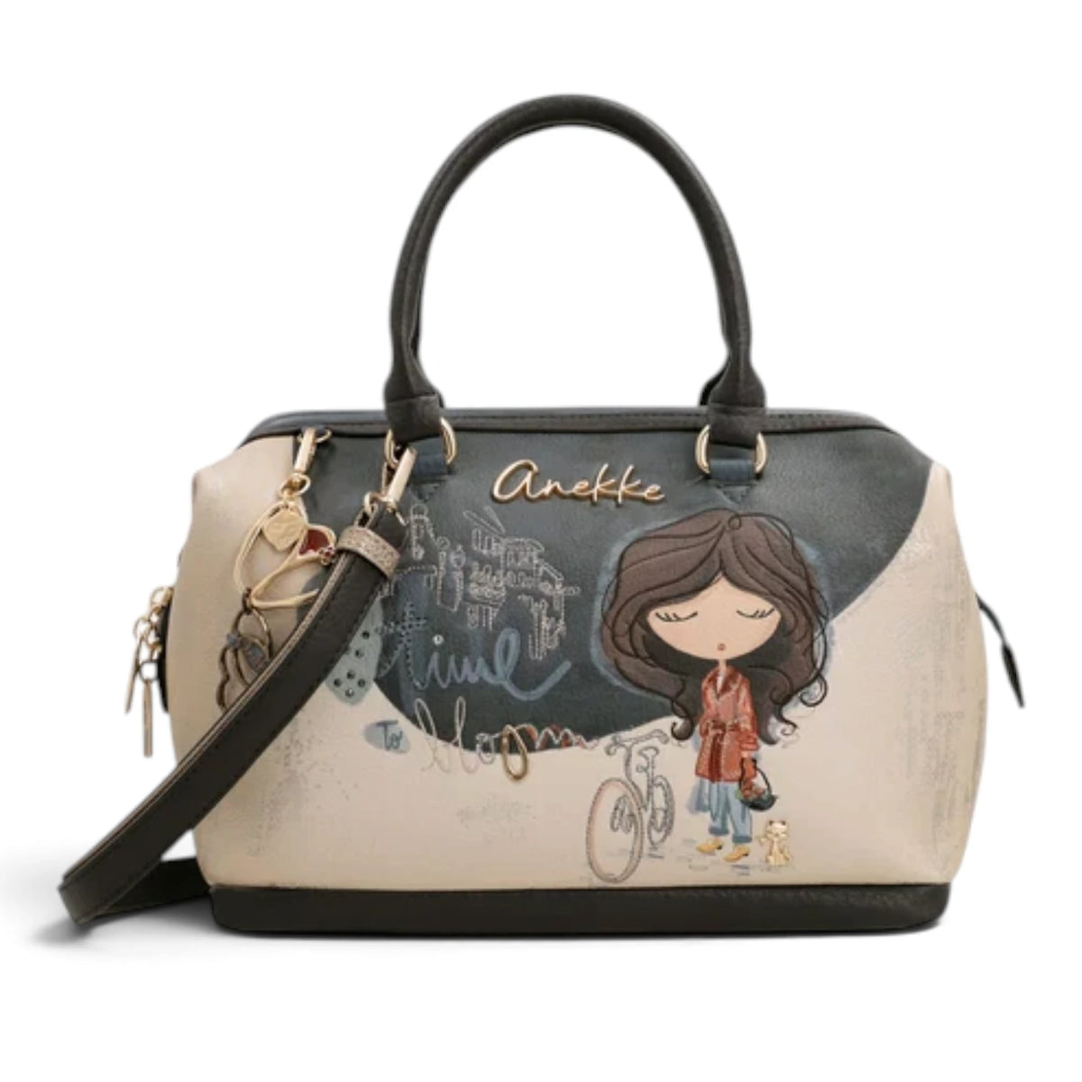 Borsa Bowling Donna Anekke Tulip in Ecopelle con Tracolla