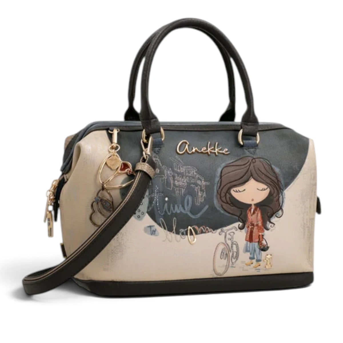 Borsa Bowling Donna Anekke Tulip in Ecopelle con Tracolla