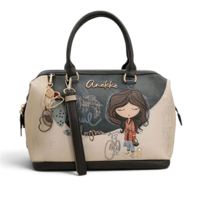 Borsa Bowling Donna Anekke Tulip in Ecopelle con Tracolla