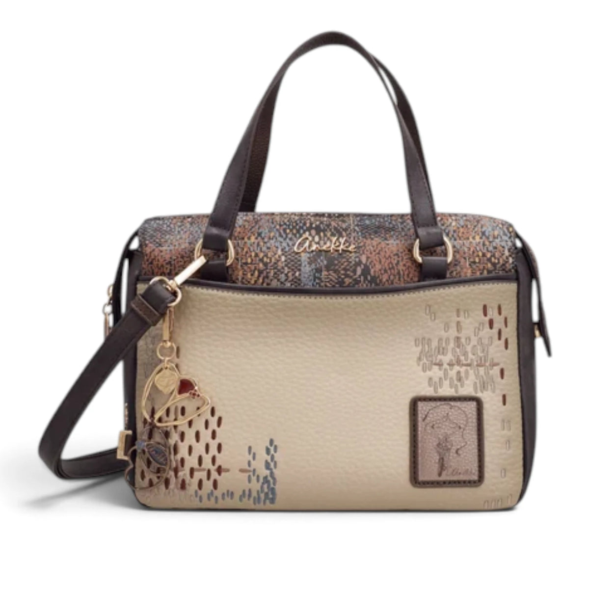 Borsa Bowling Donna Anekke Blossom in Ecopelle con Tracolla