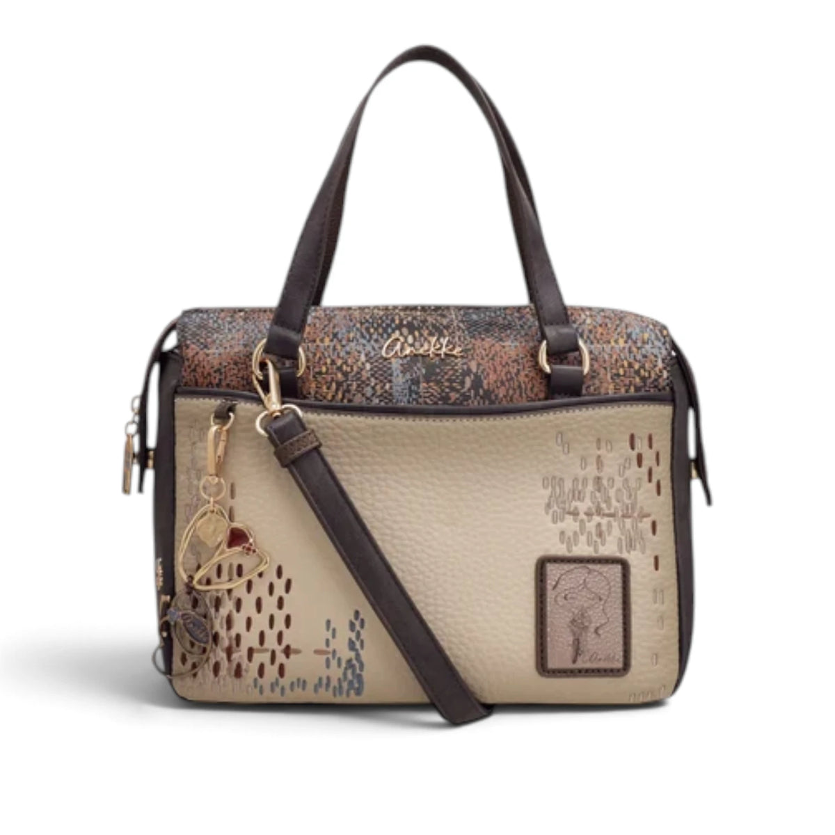 Borsa Bowling Donna Anekke Blossom in Ecopelle con Tracolla