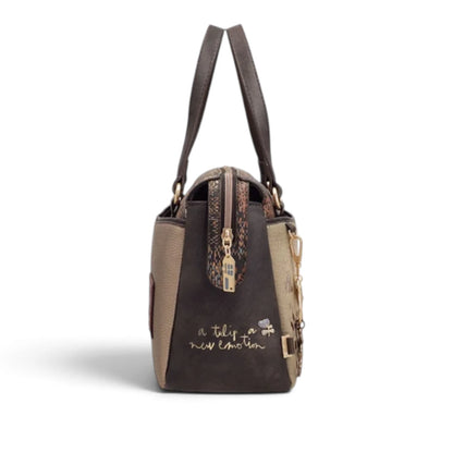 Borsa Bowling Donna Anekke Blossom in Ecopelle con Tracolla