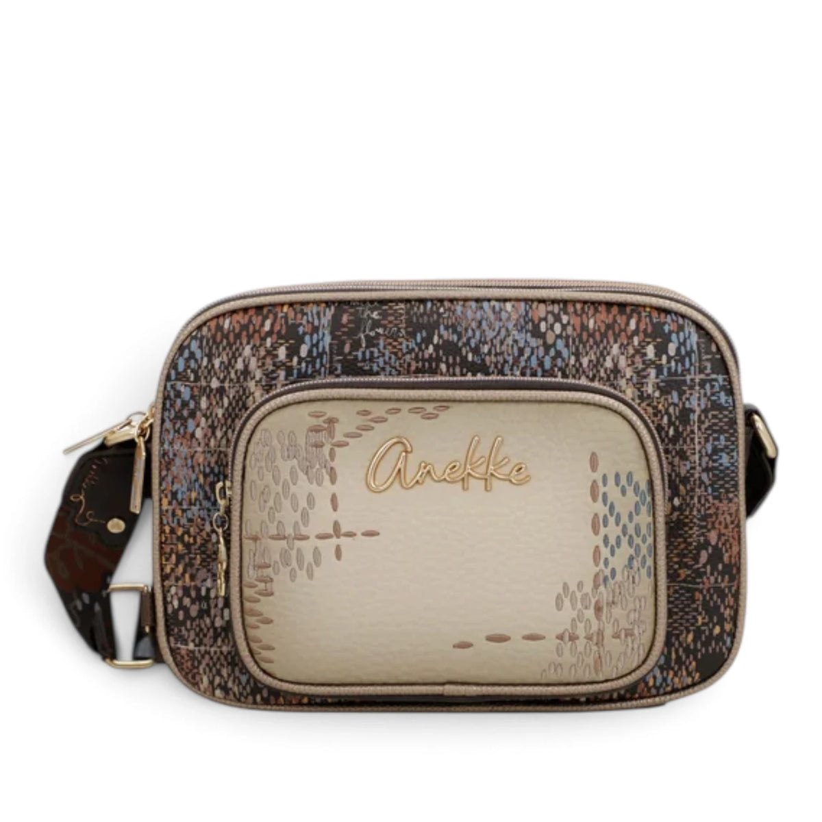 Borsa a Tracolla Donna Anekke Blossom in Ecopelle con Tasca Frontale