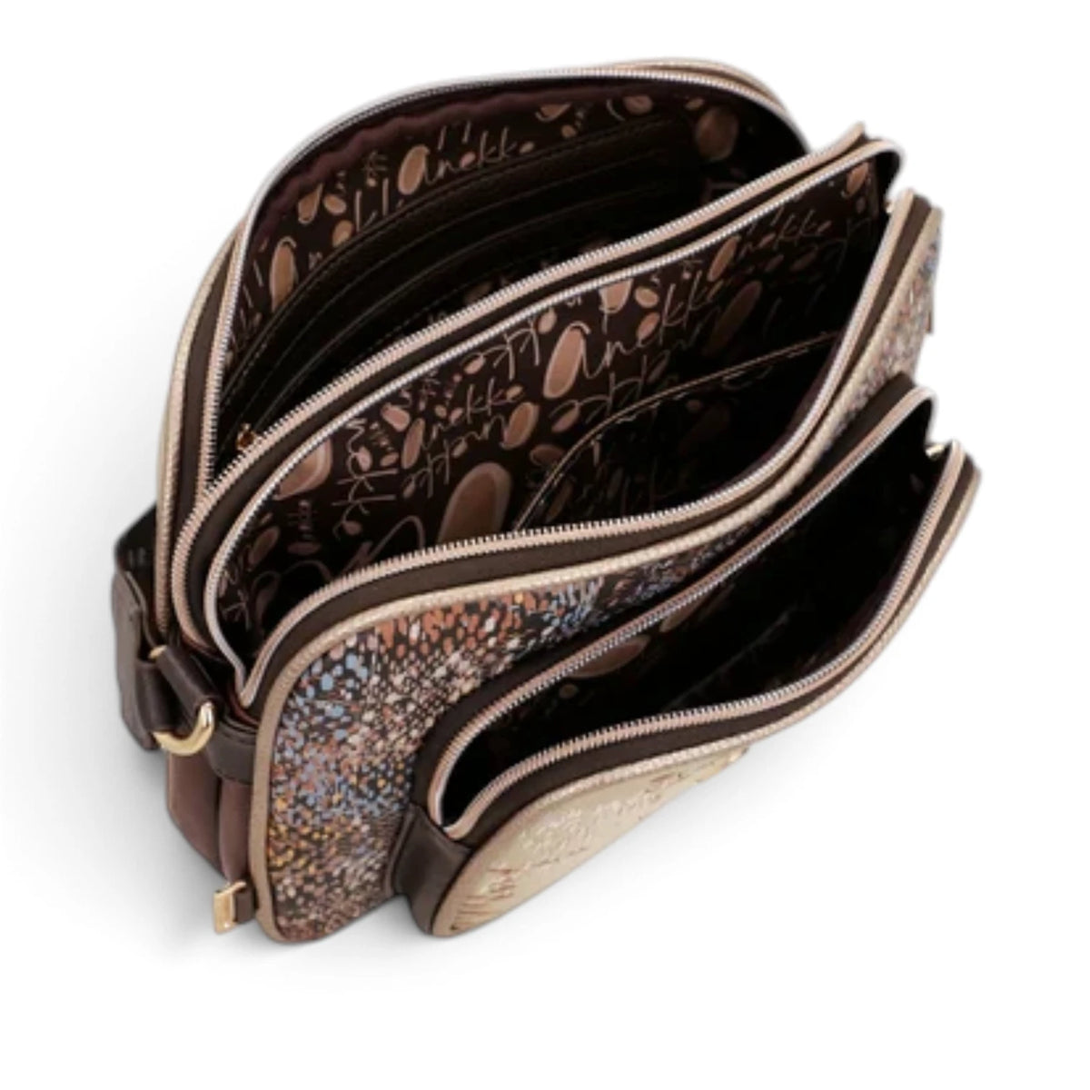 Borsa a Tracolla Donna Anekke Blossom in Ecopelle con Tasca Frontale