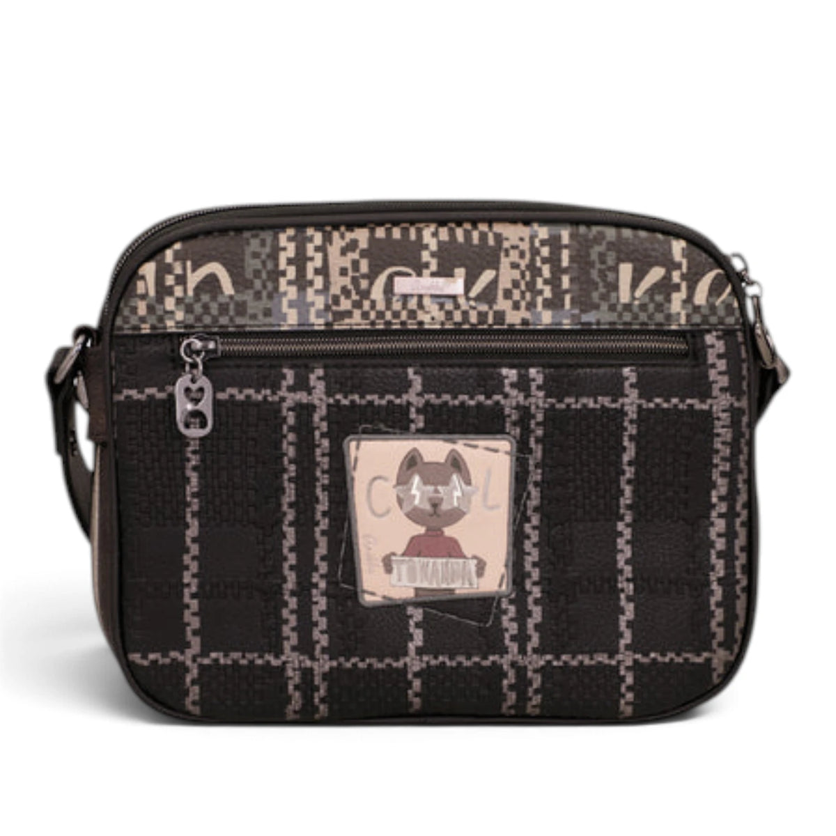 Borsa a Tracolla Donna Anekke Iron in Ecopelle