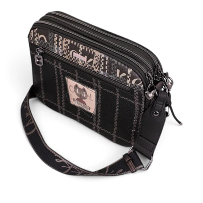 Borsa a Tracolla Donna Anekke Iron in Ecopelle