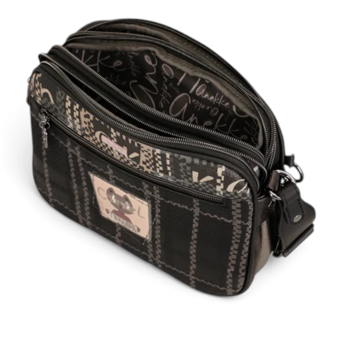 Borsa a Tracolla Donna Anekke Iron in Ecopelle