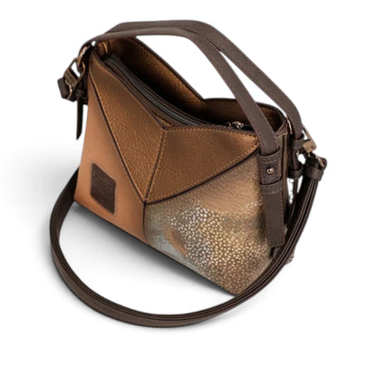 Borsa Donna Anekke Voyage in Ecopelle Manico Corto e Tracolla